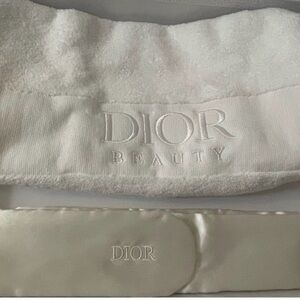 DIOR TOWEL & HEADBAND New in Dior Gift Bag